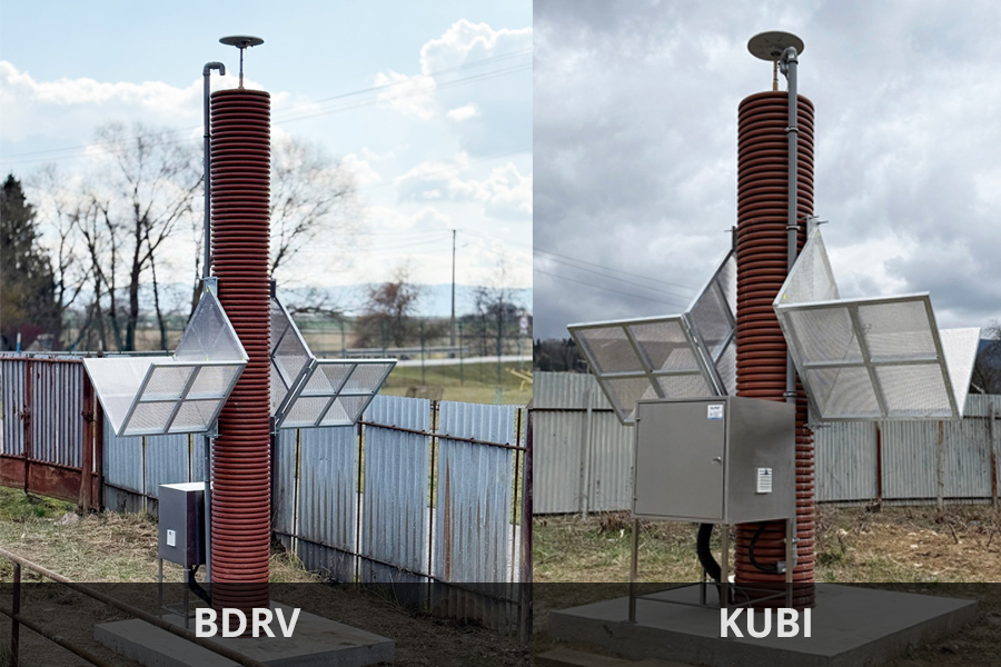 Referenčné stanice BDRV a KUBI